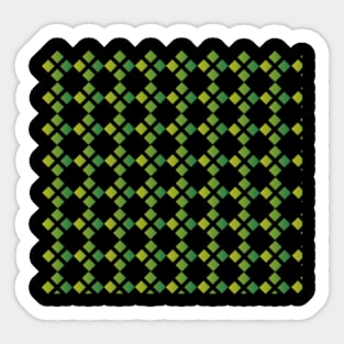 Square pattern Sticker